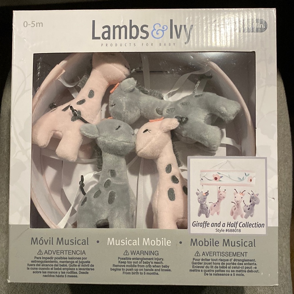 Giraffe & a Half Collection Mobile